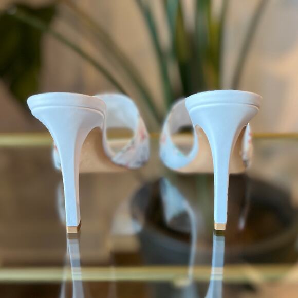 Louis Vuitton White Multicolor Heels - Picture 5 of 11